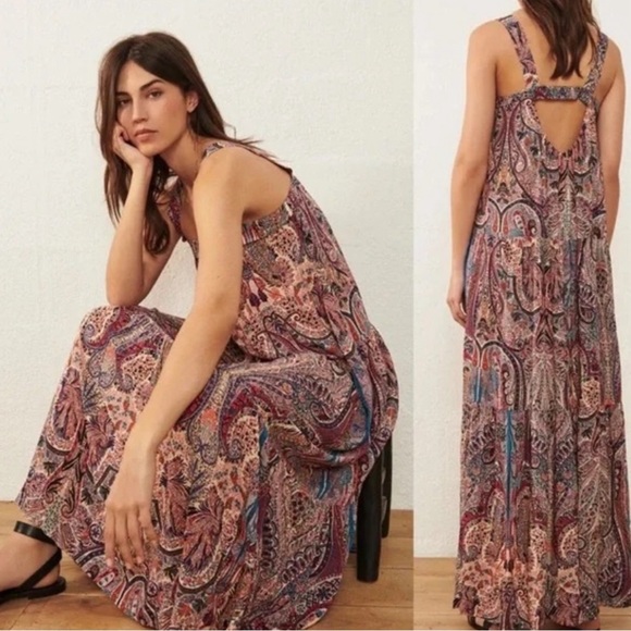 ba&sh | Baraka printed maxi dress | size 1 NWT - Picture 1 of 7